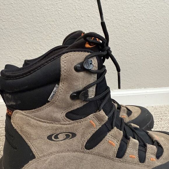 2001 Vintage Salomon Hiking Boots Contagrip Outdoor Gorpcore Men's‎ Size 10 MINT - Picture 8 of 13